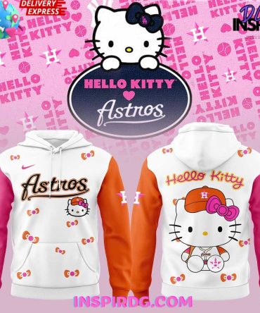 Houston Astros X Hello Kitty Night 2025 All Over Print Hoodie