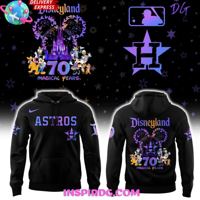 Houston Astros Disneyland 70Th Magical Years Special All Over Print Hoodie
