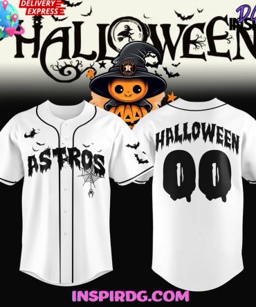 Houston Astros Happy Halloween 2024 Custom Baseball Jersey