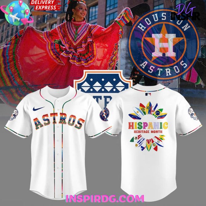 Houston Astros Hispanic Heritage Month 2024 Baseball Jersey