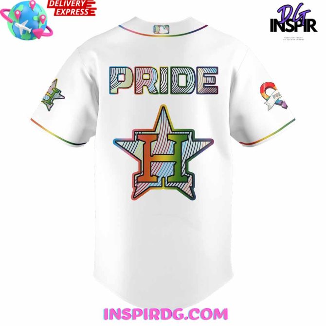 Houston Astros Lgbtq Pride Night 2025 Collection Shirt - Image 2