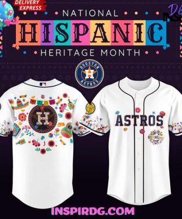 Houston Astros National Hispanic Heritage Month 2025 Baseball Jersey