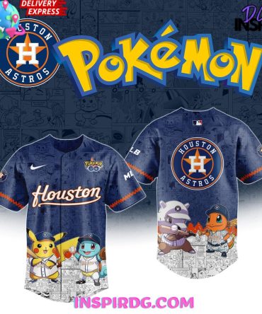 Houston Astros Pokémon Go Limited Baseball Jersey