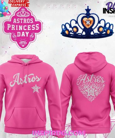 Houston Astros X Princess 2025 All Over Print Hoodie