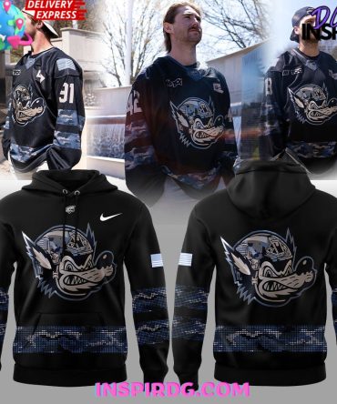 Huntsville Havoc Military Night 2025 All Over Print Hoodie