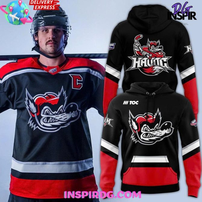 Ice Hockey Team Huntsville Havoc Unifom 2025-26 Special All Over Print Hoodie