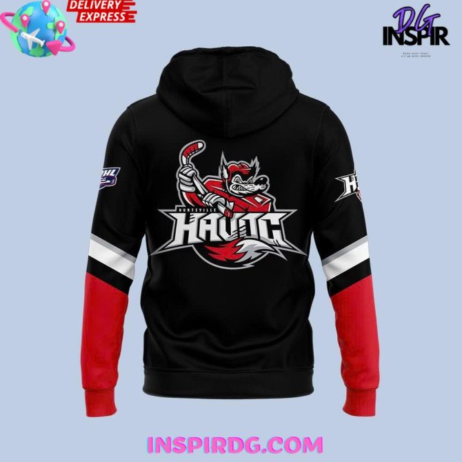 Ice Hockey Team Huntsville Havoc Unifom 2025-26 Special All Over Print Hoodie - Image 2