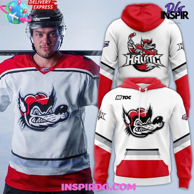 Ice Hockey Team Huntsville Havoc Unifom 2025-26 Special All Over Print Hoodie - Image 4