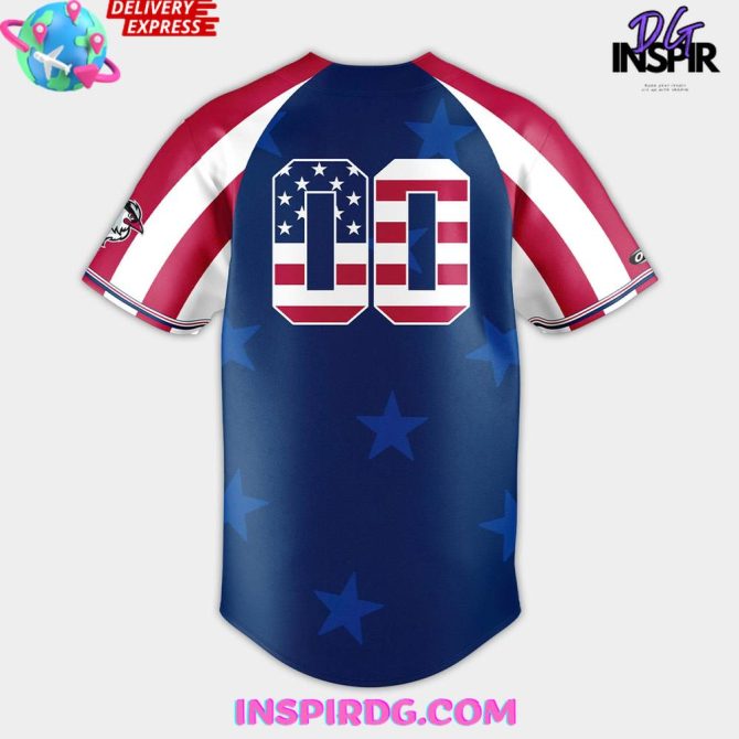 Idaho Falls Chukars Independence Day 2025 Baseball Jersey - Image 3