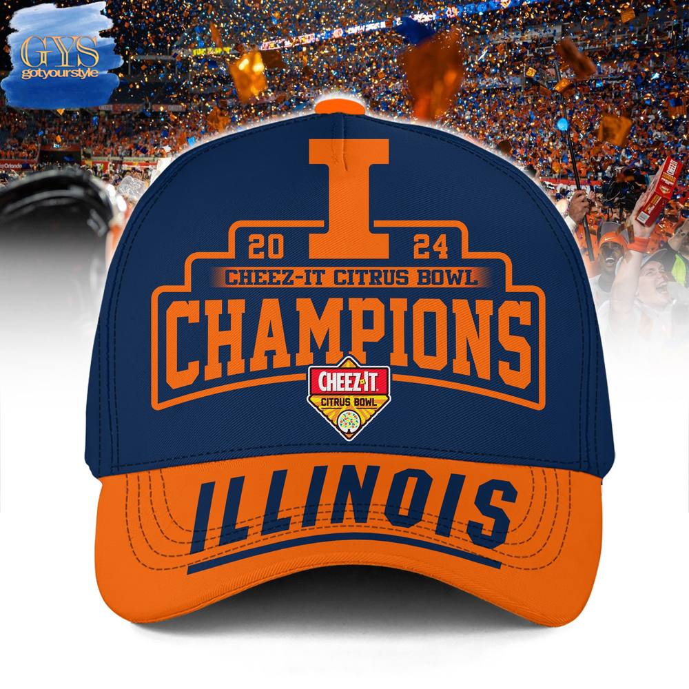 Illinois Fighting Illini Cheez-It Citrus Bowl 2024 Champions Classic Cap