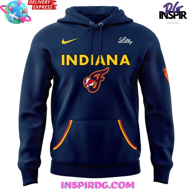 Indiana Fever Basketball 2025 Season All Over Print Hoodie - Image 2
