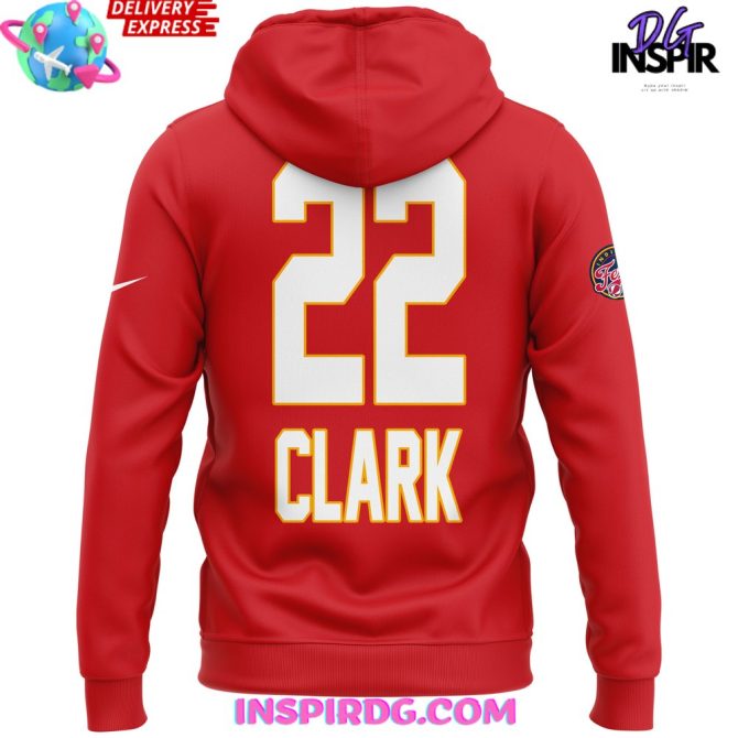 Score Big: Indiana Fever Custom Red Hoodie - Personalized With Your Name & Number! - Image 3