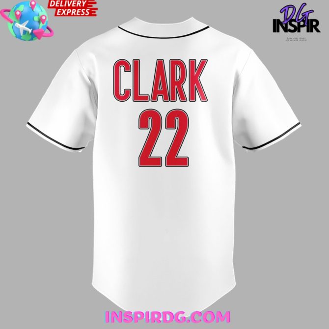 Indiana Fever Caitlin Clark Baseball Jersey - Image 3
