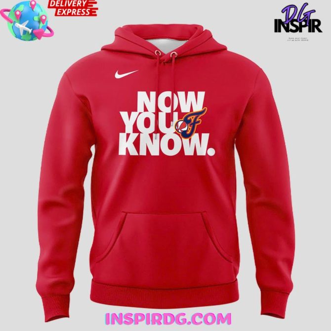 Indiana Fever Now You Know Special Nike All Over Print Hoodie - Image 2