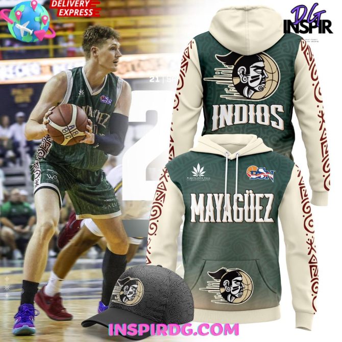 Indios De Mayagüez New 2025 All Over Print Hoodie