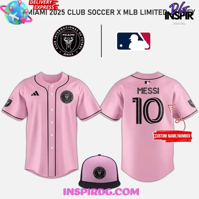 Inter Miami 2025 Club Soccer X Mlb Limited Baseball Jersey