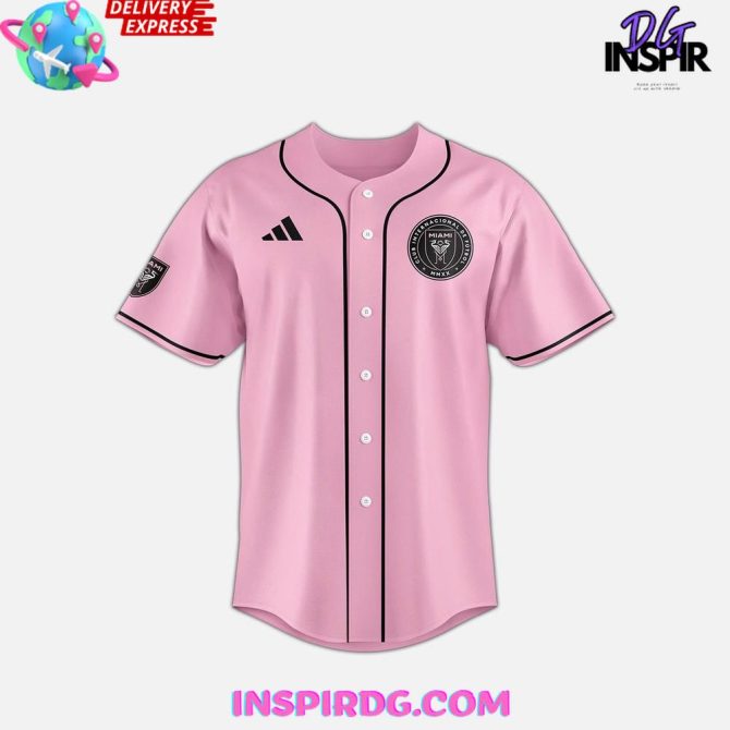 Inter Miami 2025 Club Soccer X Mlb Limited Baseball Jersey - Image 2