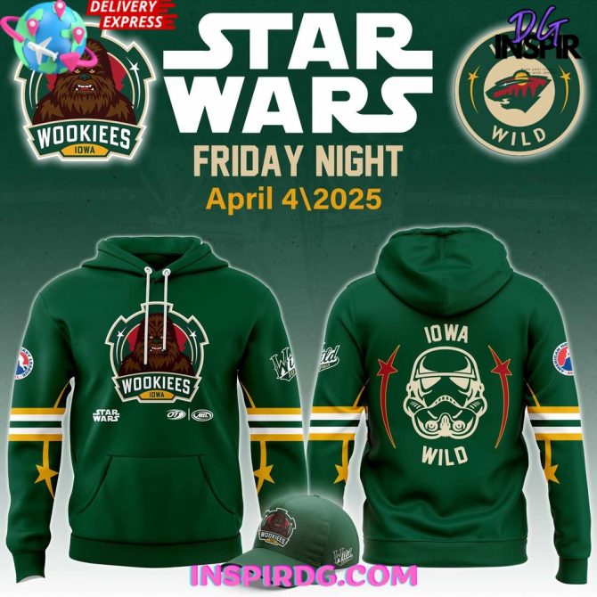 Iowa Wild Star Wars Wookiees Special All Over Print Hoodie