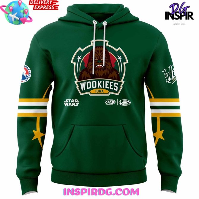 Iowa Wild Star Wars Wookiees Special All Over Print Hoodie - Image 2