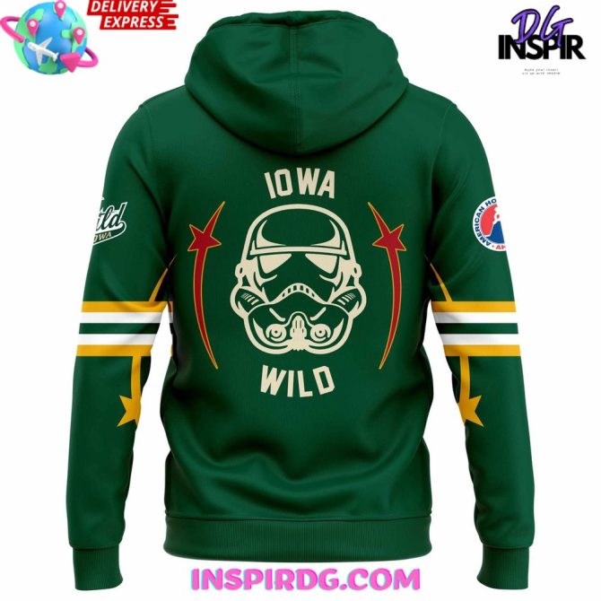 Iowa Wild Star Wars Wookiees Special All Over Print Hoodie - Image 3
