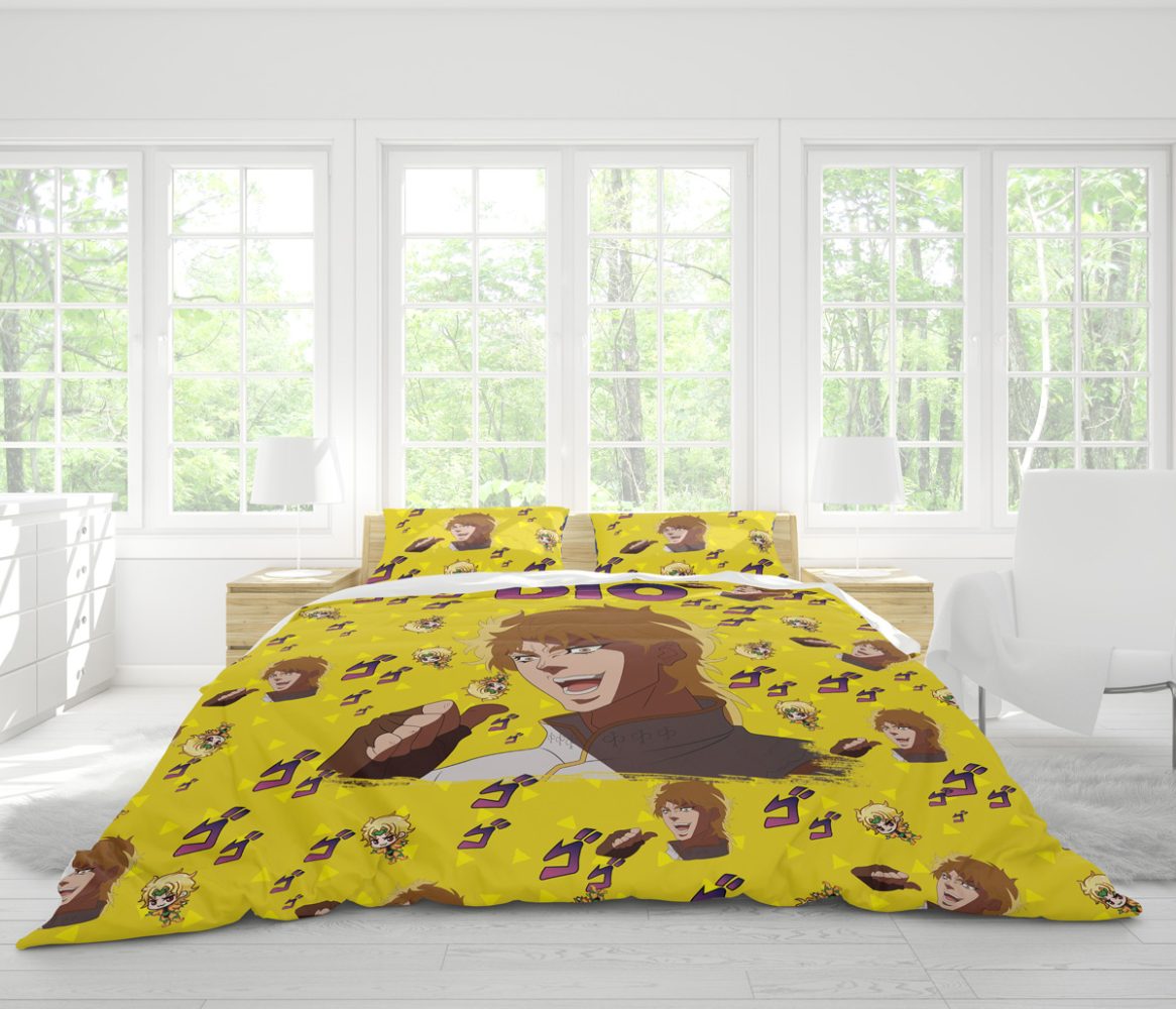 It Was I Dio Jojo'S Bizarre Adventure Bedding Set - Image 4