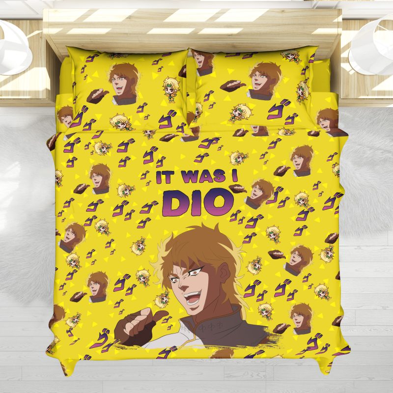 It Was I Dio Jojo'S Bizarre Adventure Bedding Set - Image 5
