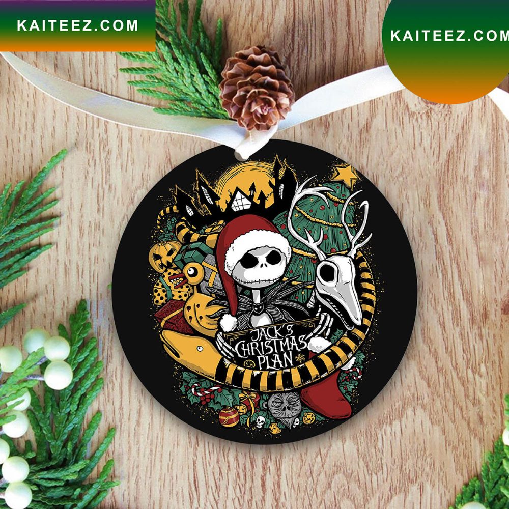Jack Skellington Christmas Tree Decorations Plan Christmas Ornament