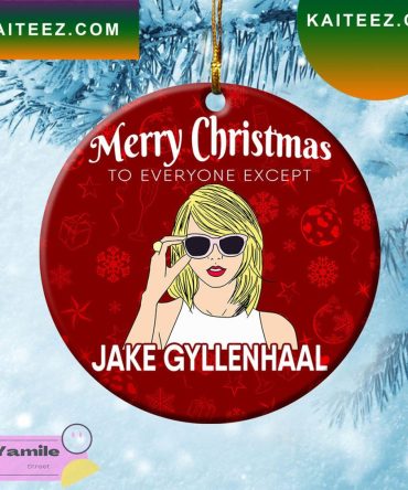Jake Gyllenhaal  Ornament Merry Christmas Ornament
