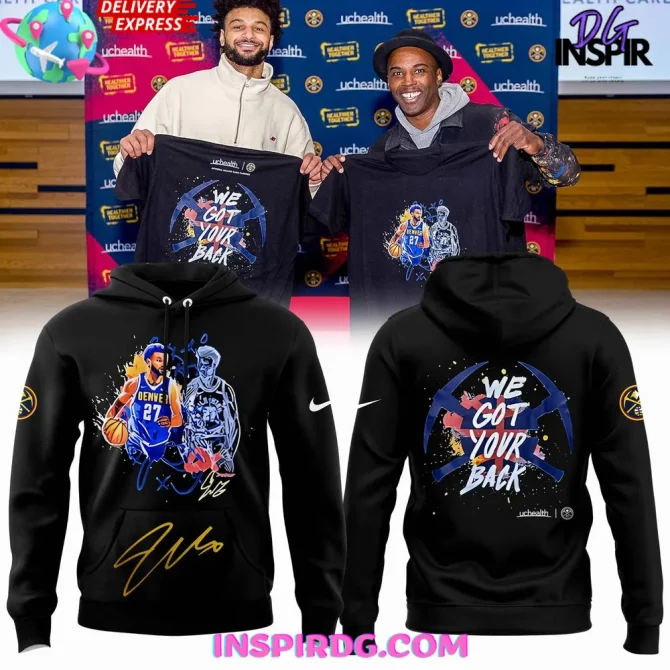 Jamal Murray X Uchealth Special All Over Print Hoodie