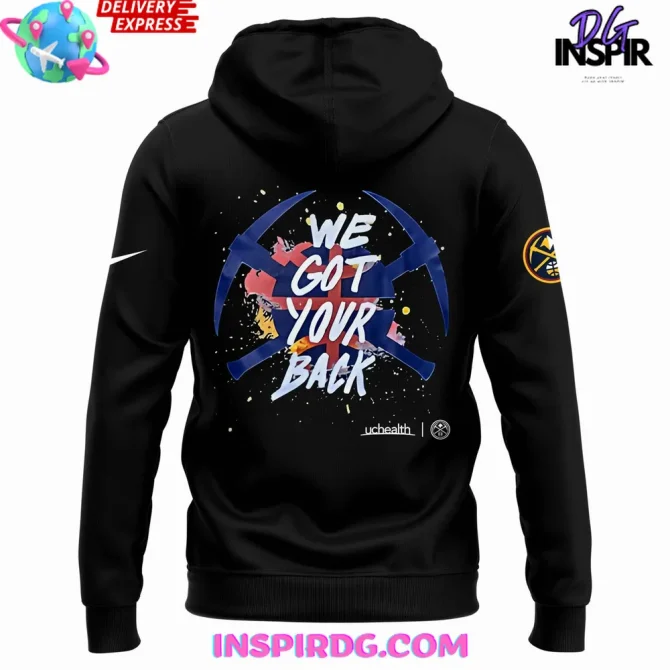 Jamal Murray X Uchealth Special All Over Print Hoodie - Image 3