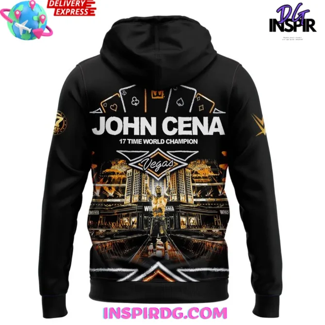 John Cena Wrestlemania 41 Winner Special All Over Print Hoodie - Image 3