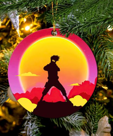 Kakashi Sunset Ceramic Ornament Perfect Gift For Holiday