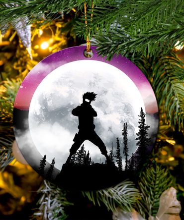 Kakashi Moon Night Ceramic Ornament Perfect Gift For Holiday