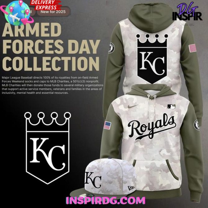 Kc Royals Armed Forces Day Hoodie - Limited Edition 2025 Collection