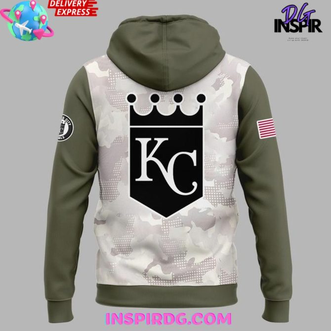 Kc Royals Armed Forces Day Hoodie - Limited Edition 2025 Collection - Image 3