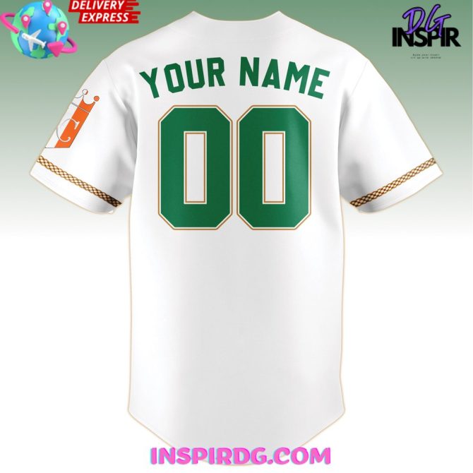 Kansas City Royals Irish Heritage Night 2024 Baseball Jersey - Image 3