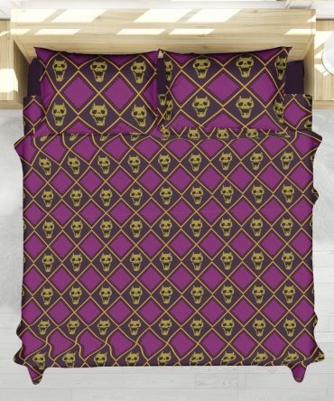 Killer Queen Jojo'S Bizarre Adventure Bedding Set