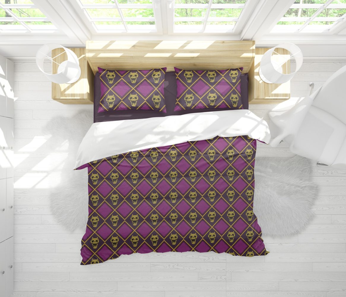 Killer Queen Jojo'S Bizarre Adventure Bedding Set - Image 2