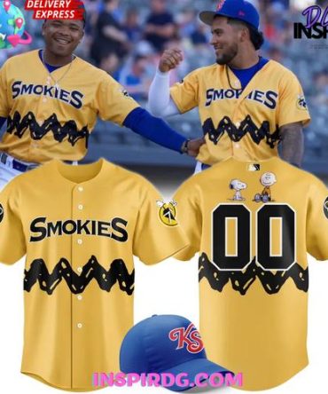 Knoxville Smokies X Peanuts 2025 Baseball Jersey