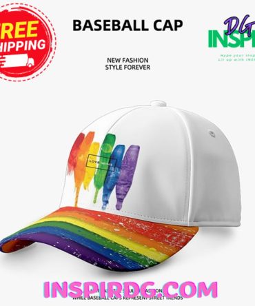 Lgbt Love Wins Rainbow Gay Baseball Cap