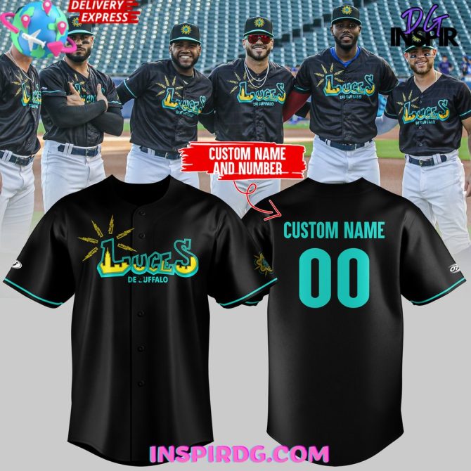 Luces De Buffalo Bisons 2024 Baseball Jersey