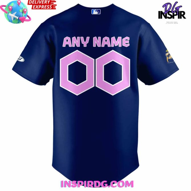 Lake County Captain 2025 Mother'S Day Baseball Jersey - Image 3