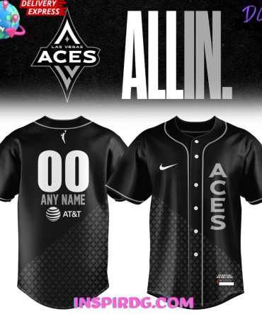 Las Vegas Aces All In 2024 Baseball Jersey