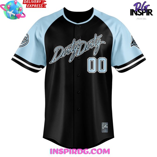 Las Vegas Aces Dirty Dirty 2024 Baseball Jersey - Image 2