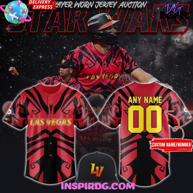 Las Vegas Aviators X Star Wars Night 2025 Baseball Jersey