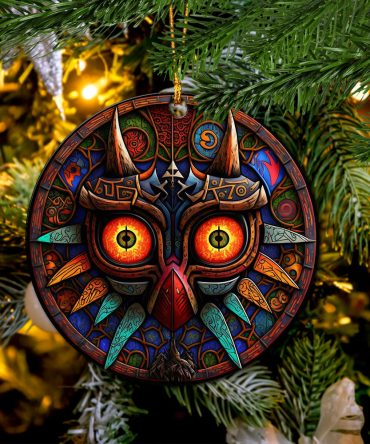 Legend Of Zelda Mask Ceramic Ceramic Ornament Perfect Gift For Holiday