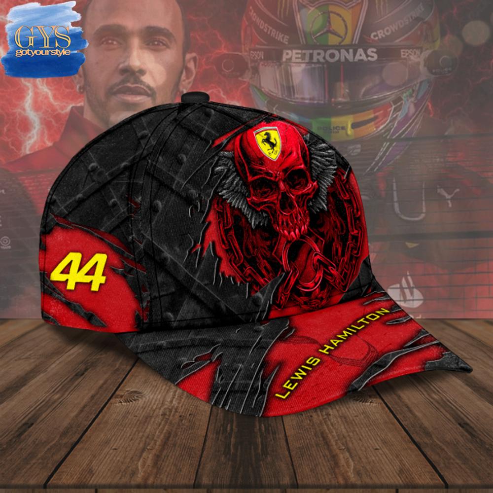 Lewis Hamilton 44 Ferrari F1 Limited Edition Classic Cap - Image 2