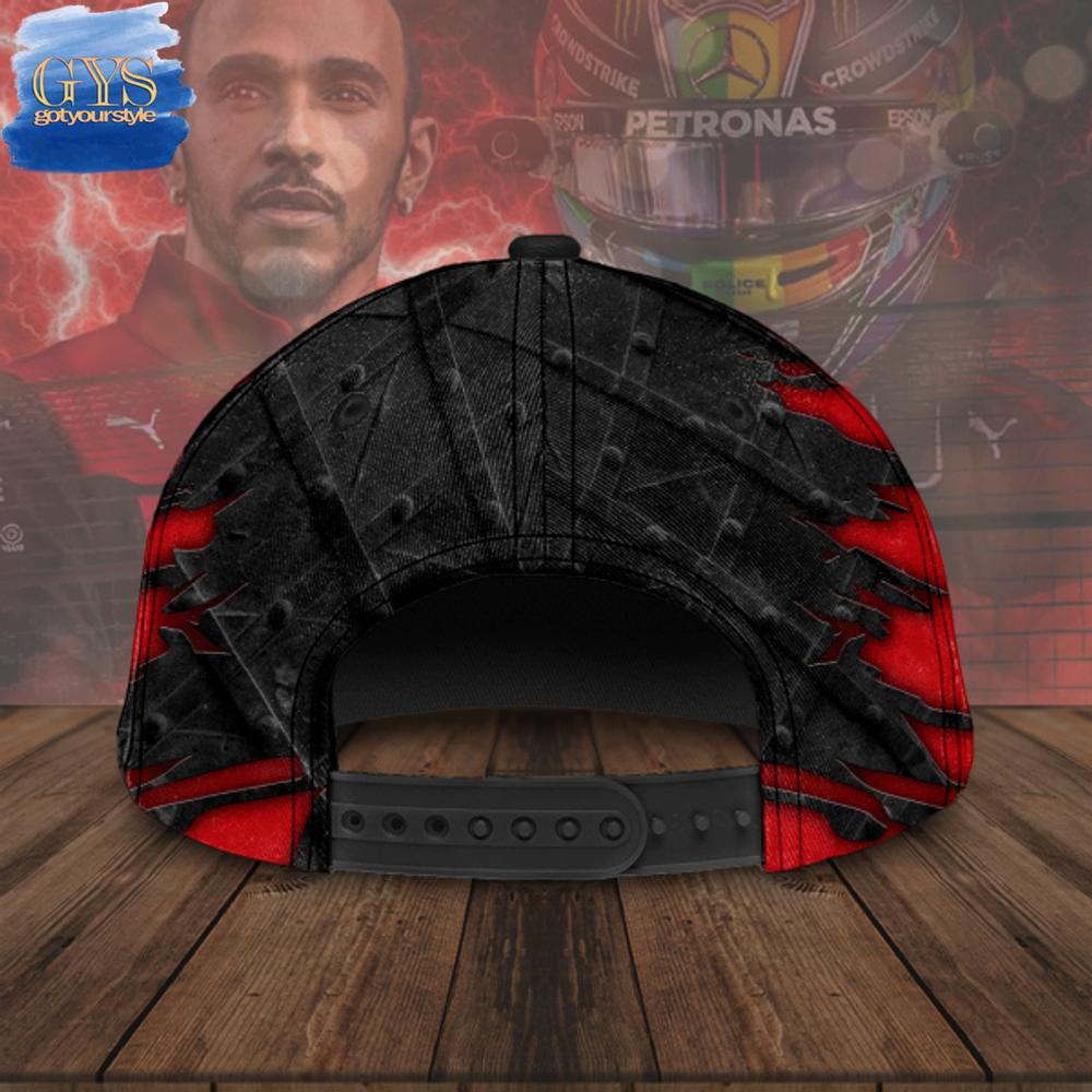 Lewis Hamilton 44 Ferrari F1 Limited Edition Classic Cap - Image 3