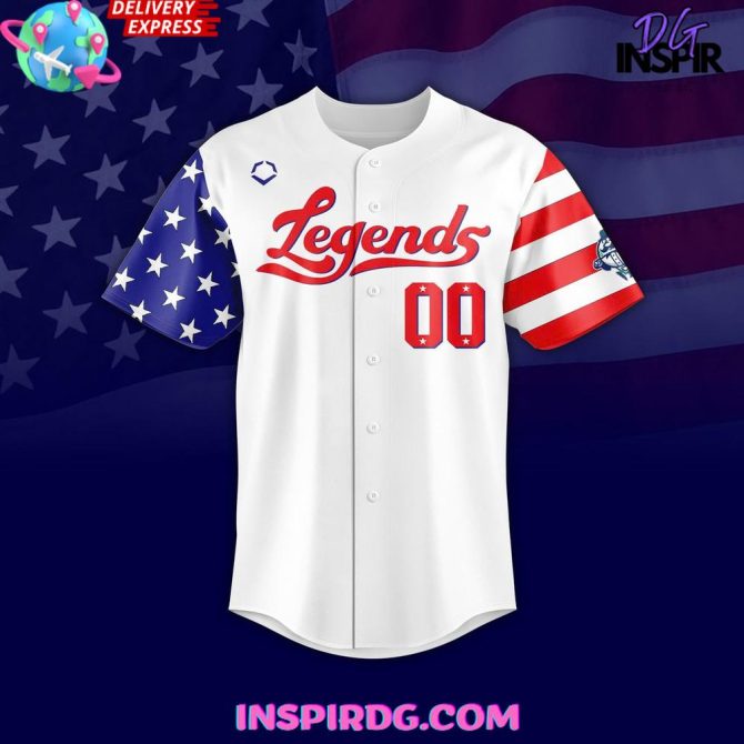 Lexington Legends Military Appreciation Night 2025 Baseball Jersey - Image 2