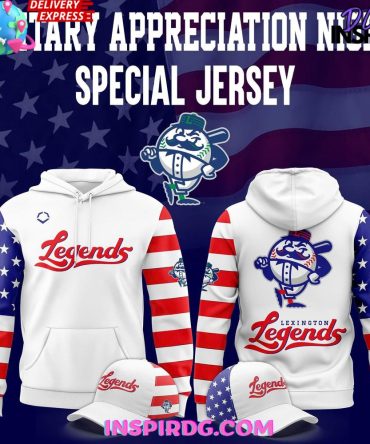 Lexington Legends Military Appreciation Night 2025 All Over Print Hoodie
